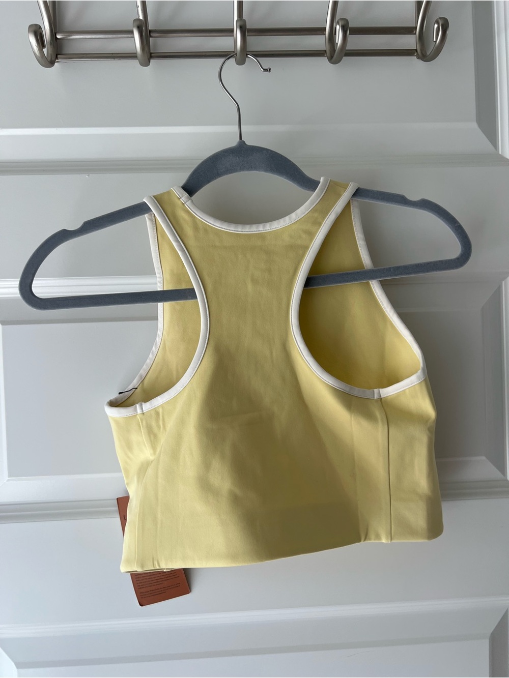 girlfriend collective zipper crop top sports bra - Picture 2 of 4